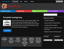 Tablet Screenshot of akwazoo.com.pl